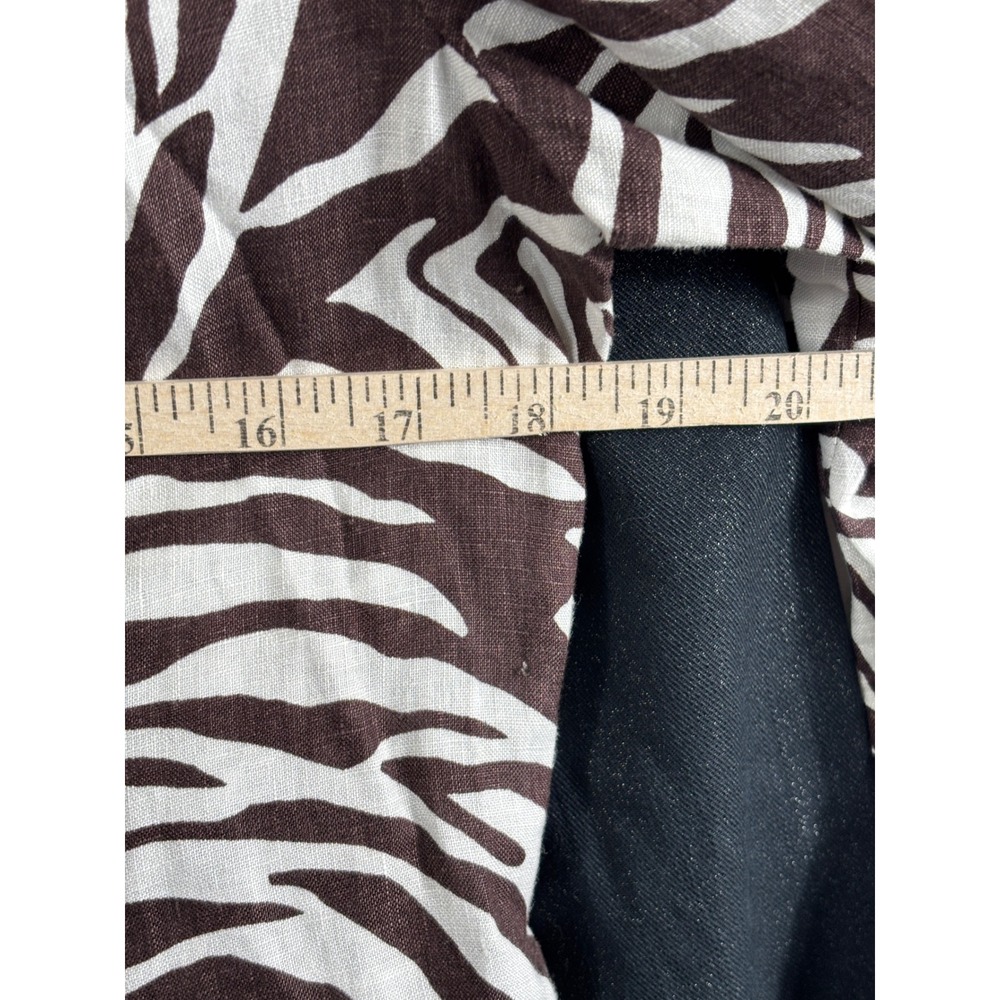 Chicos Lot of 3 Art to Wear Graffiti Face Denim Animal Print Jacket Size 0 - Picture 13 of 16
